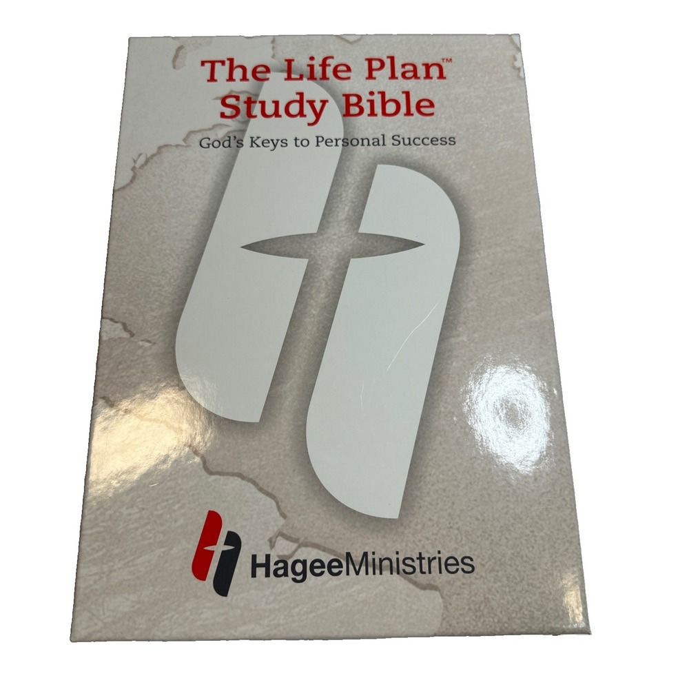 The Life Plan Study Bible Hagee Ministries NKJV God's Key to Success, New In Box